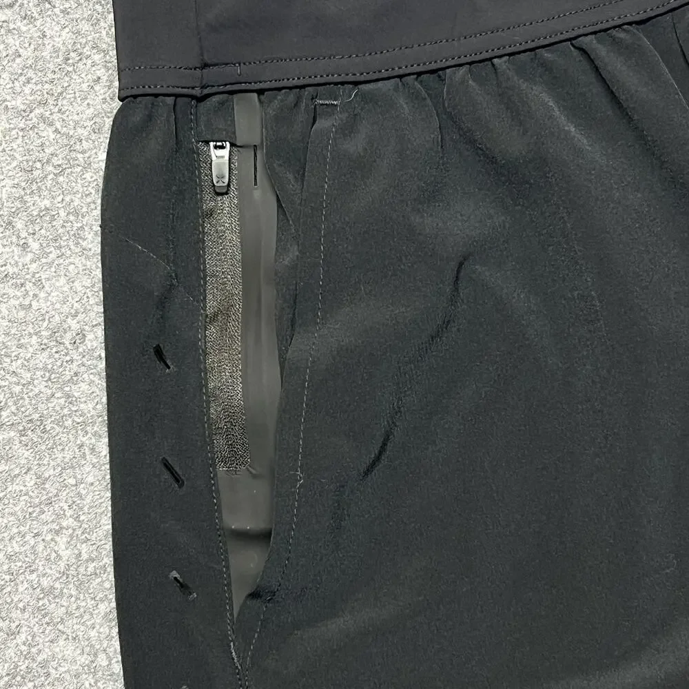 Ten Thousand Interval Shorts Mens Small Black 7 Inseam Running Training Gym